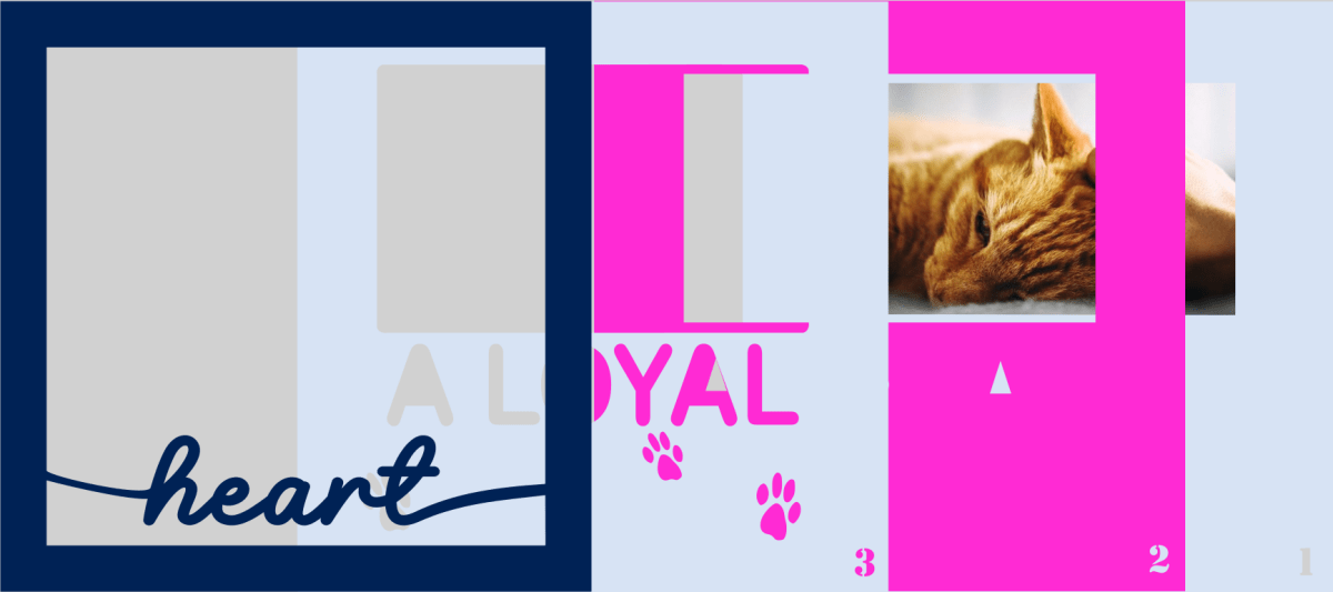 A Loyal Heart Pet Memorial Photo Design | Tribute Keepsake