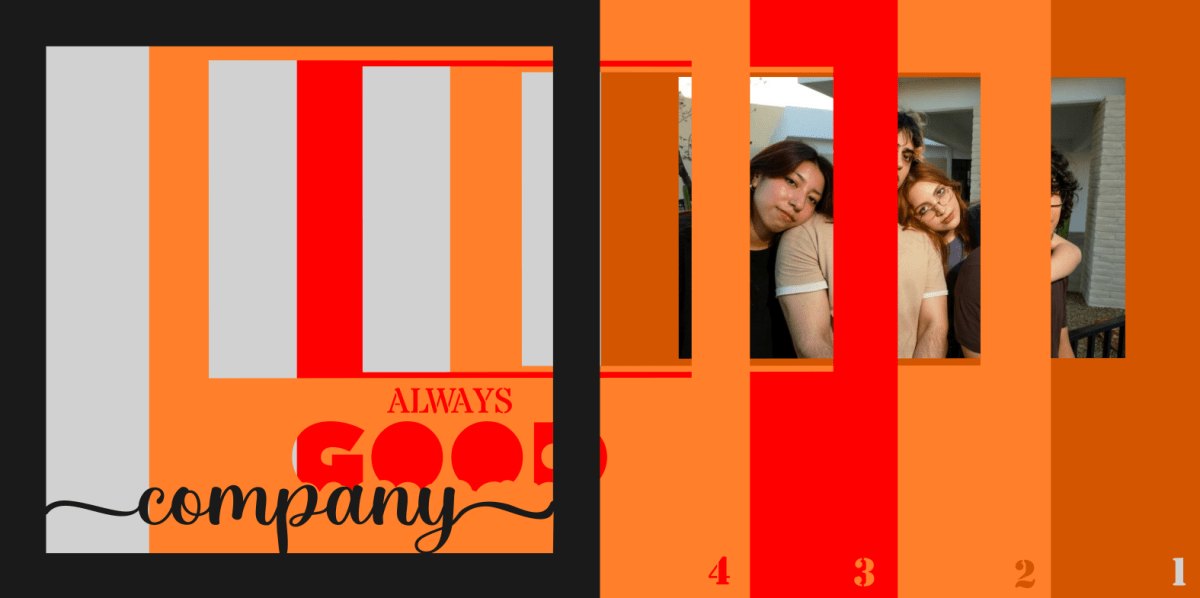 Always Good Company Photo Design | Friend Keepsake Wall Art
