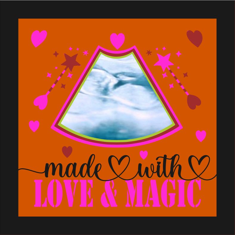 Made with Love and Magic SVG | Baby Nursery Craft Design