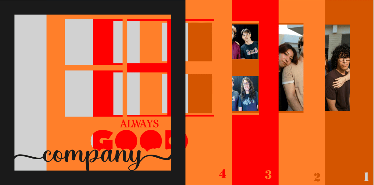 Always Good Company Photo Design | Friend Keepsake Wall Art