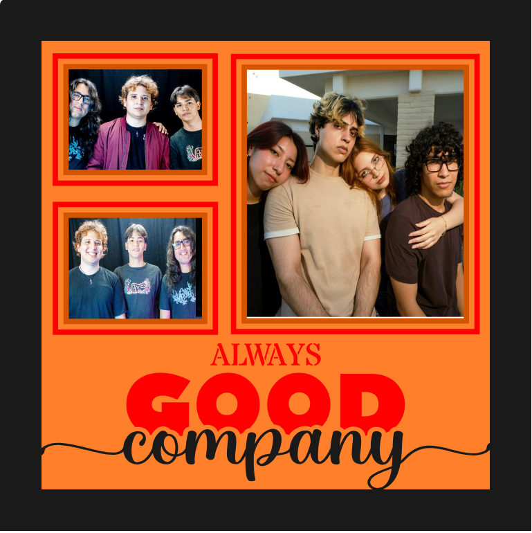Always Good Company friend photo design for framed memories, custom gifts, and meaningful home décor