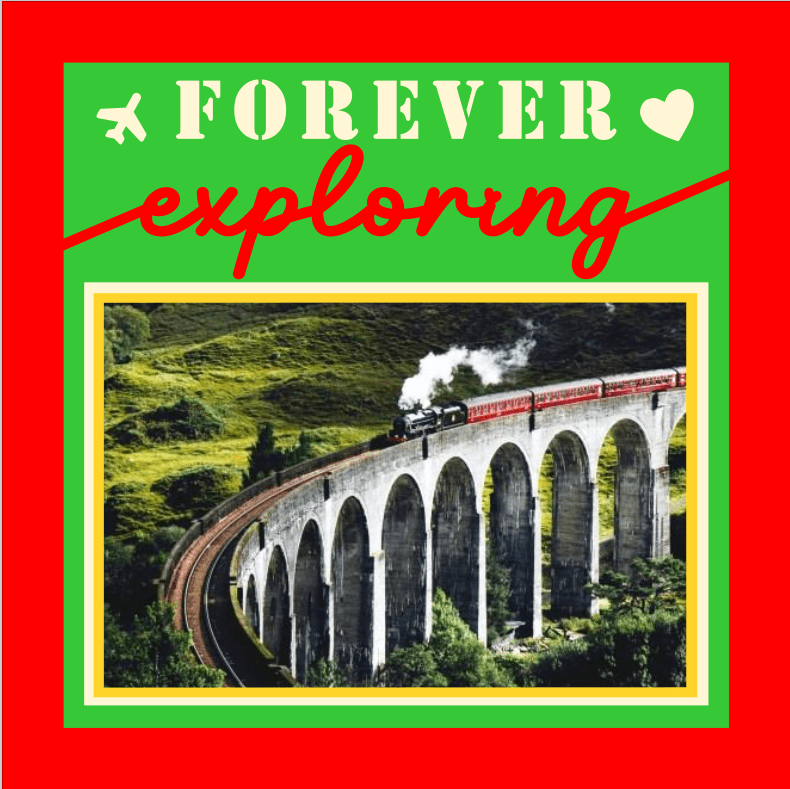 Forever Exploring Travel Photo Design | Adventure Keepsake Wall Art