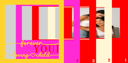 Forever Your Loving Child Photo Design | Mom Memory Keepsake