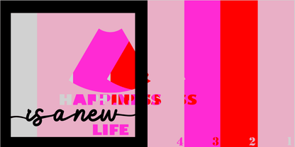 Happiness is a New Life SVG | Baby Keepsake Design