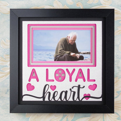 A Loyal Heart Photo Design | Memorial Keepsake Wall Art