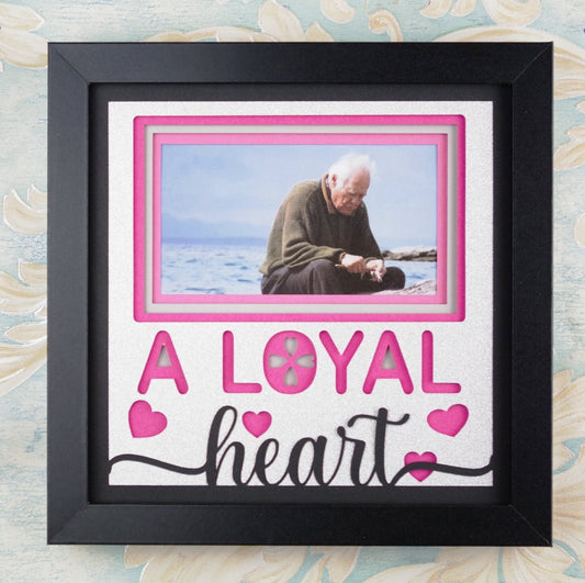 A Loyal Heart Photo Design | Memorial Keepsake Wall Art