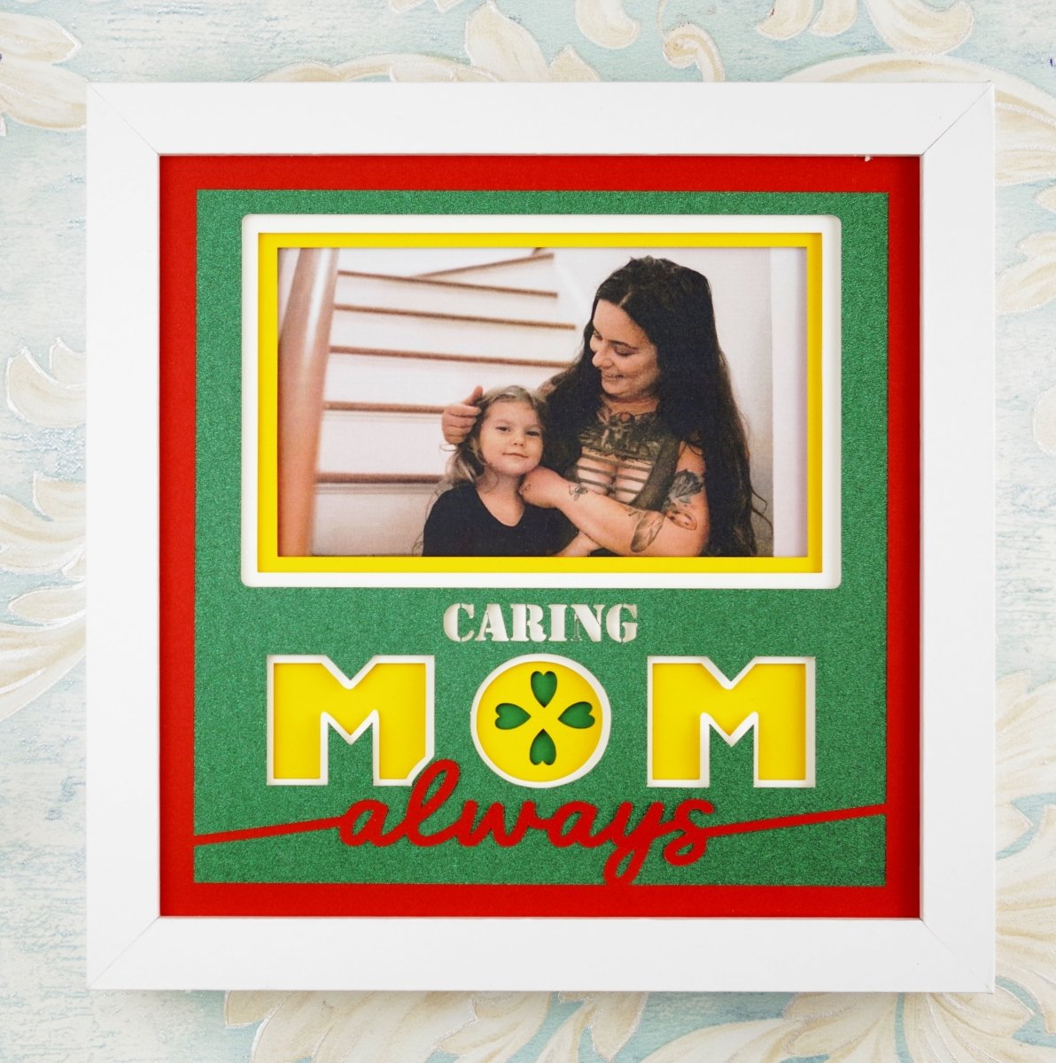 Caring Mom Always Photo Design | Mom Keepsake Wall Art