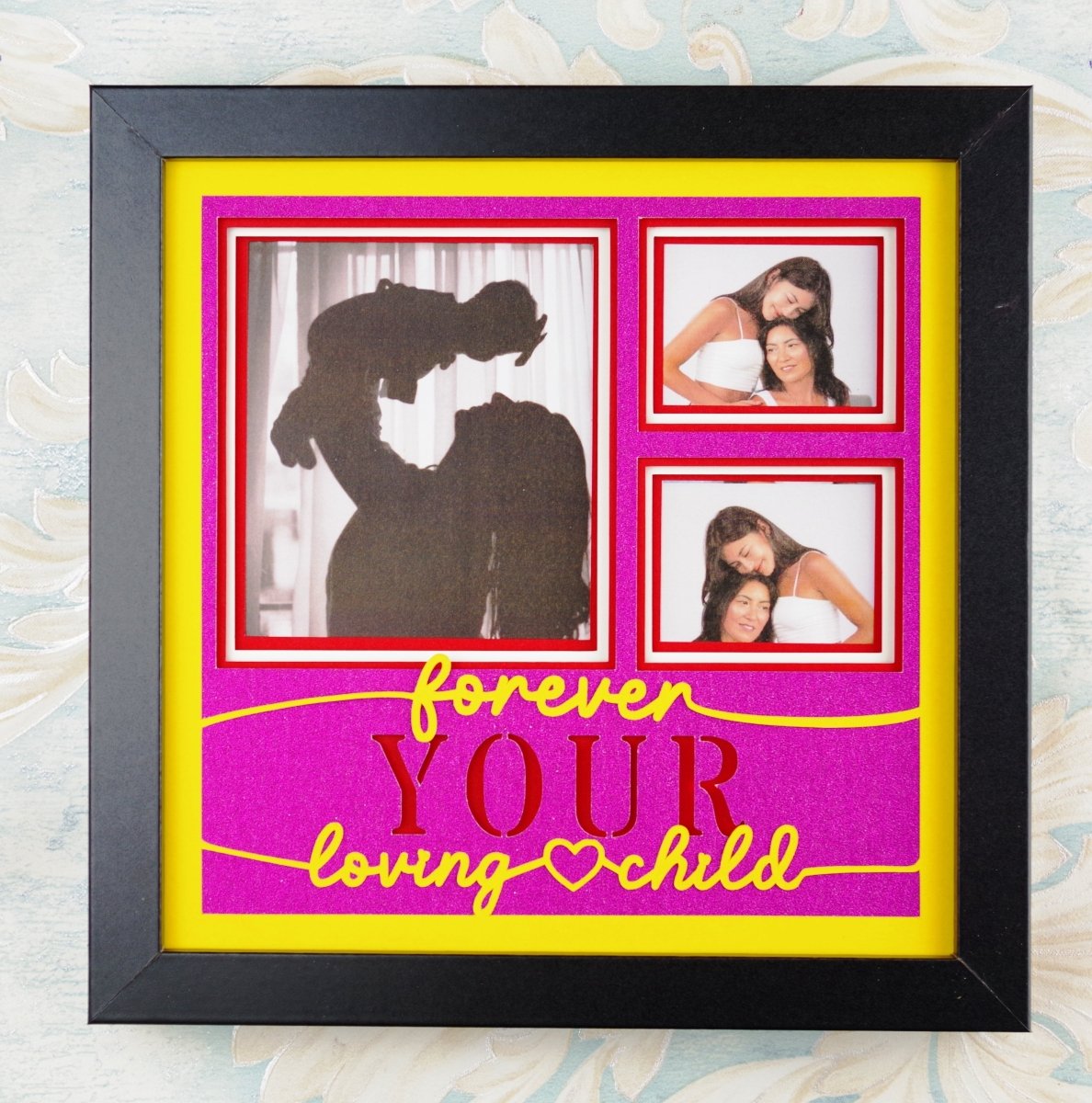 Forever Your Loving Child Photo Design | Mom Memory Keepsake