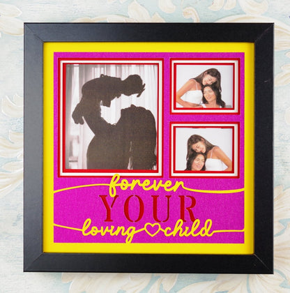 Forever Your Loving Child Photo Design | Mom Memory Keepsake