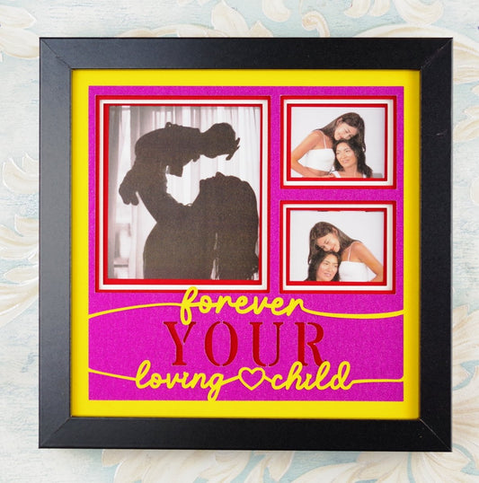 Forever Your Loving Child Photo Design | Mom Memory Keepsake