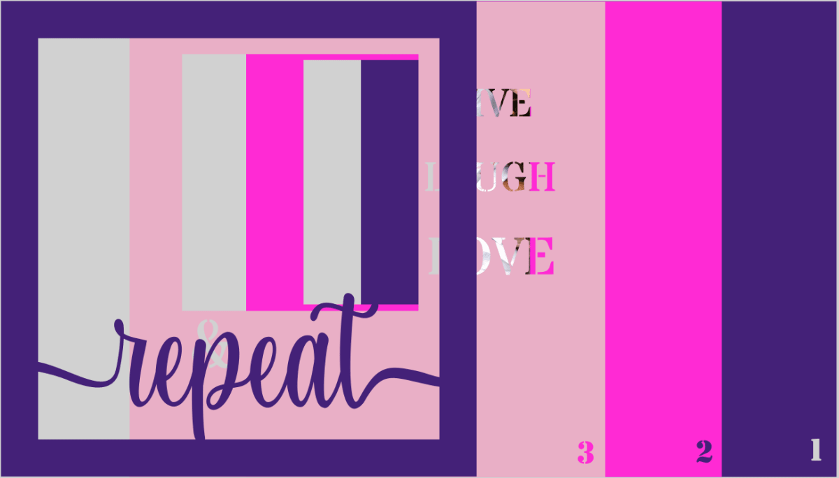 Live, Laugh, Love & Repeat Photo Design | Fun Friend Memory Gift