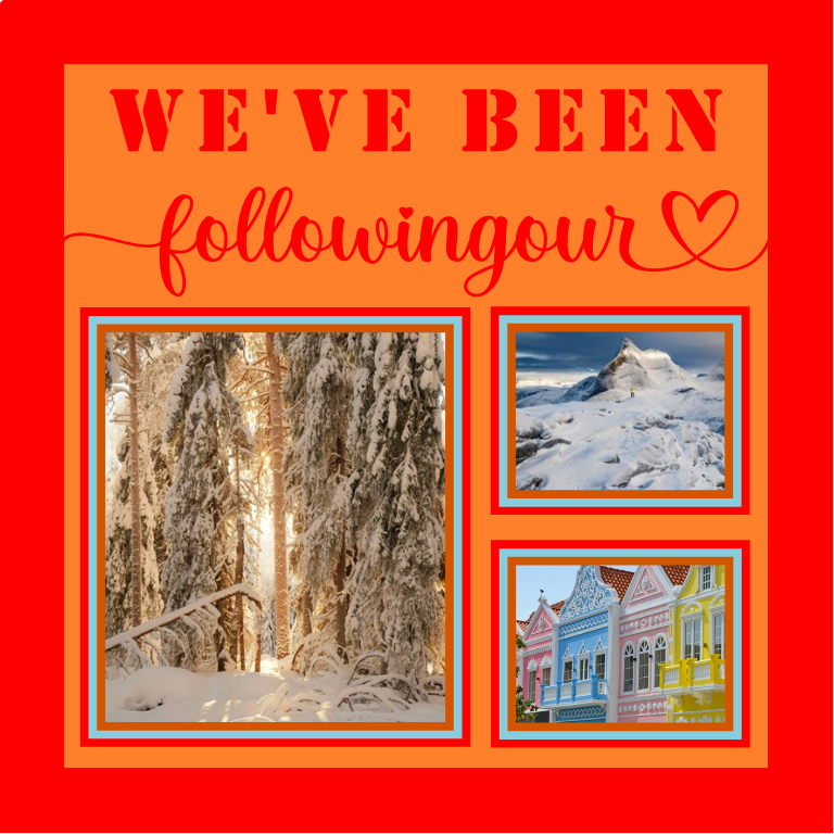 We've Been There Following Our Hearts travel photo design for romantic adventures and personalized keepsakes