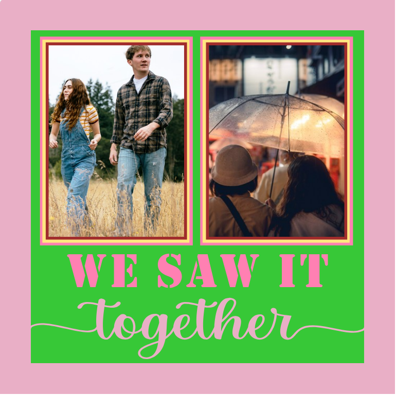 We Saw It Together travel photo design for shared journeys couple adventures and framed vacation keepsakes
