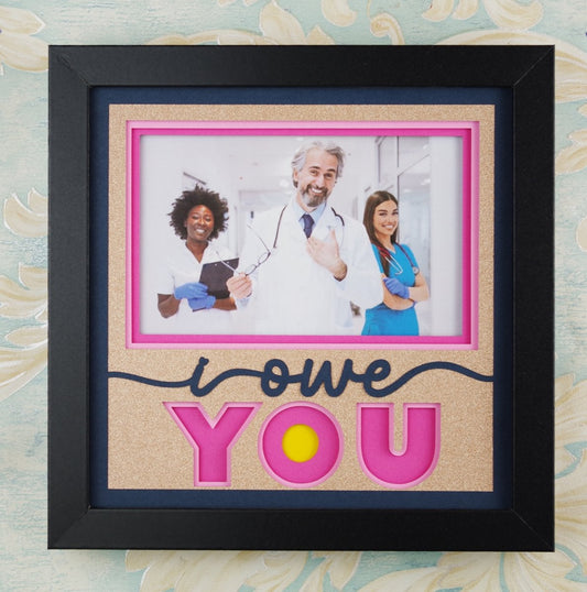 I Owe You SVG | Appreciation Quote Design